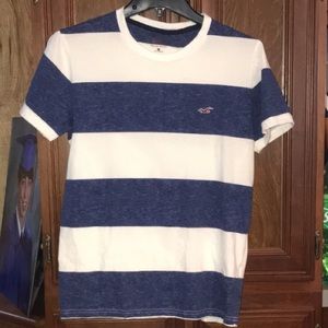 Hollister Men’s stripe T-shirt.